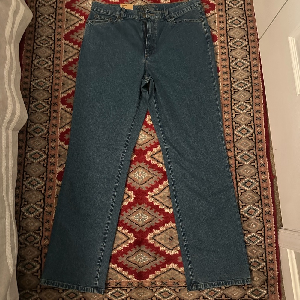 Lauren Ralph Lauren Dark Blue Straight Leg Jeans